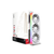 XFX Mercury AMD Radeon RX 9070XT OC White Magnetic Air Edition with RGB 16GB GDDR6 Graphic Card