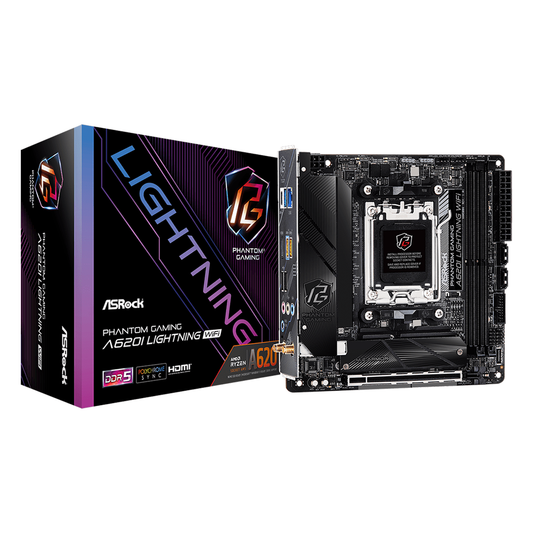 ASRock A620I Lightning WiFi AM5 Mini-ITX Motherboard