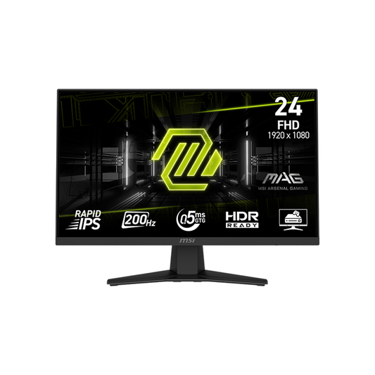 MSI MAG 244F 23.8'' FHD 200Hz Rapid IPS Gaming Monitor