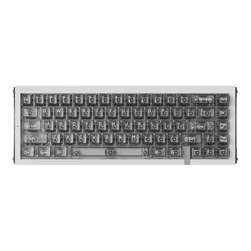 MelGeek REAL67 Magnetic Keyboard [Calcium Gray/Potassium Purple/Sodium White/Silicon Gray]