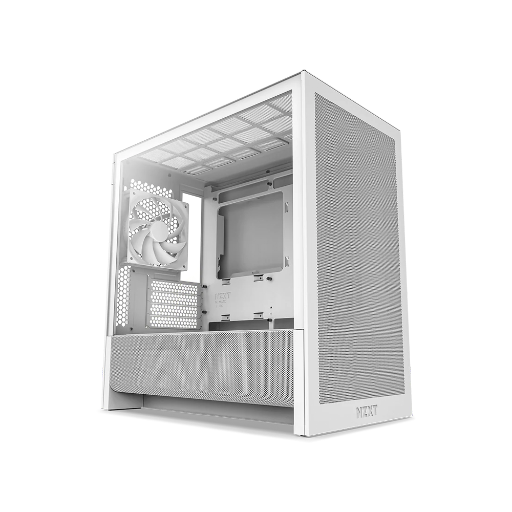 NZXT H3 Flow Micro-ATX Desktop Chassis [Black/White]