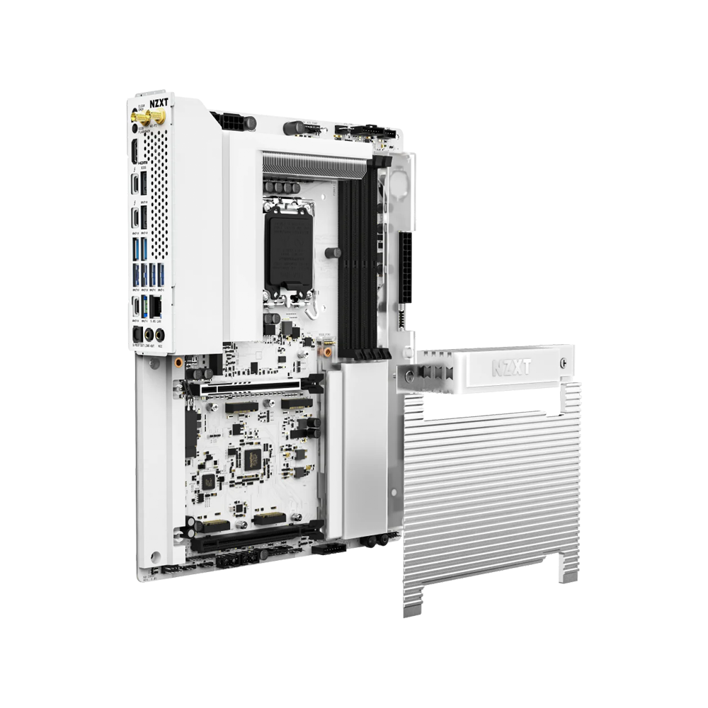 NZXT N9 Z890 LGA 1851 ATX Motherboard - White