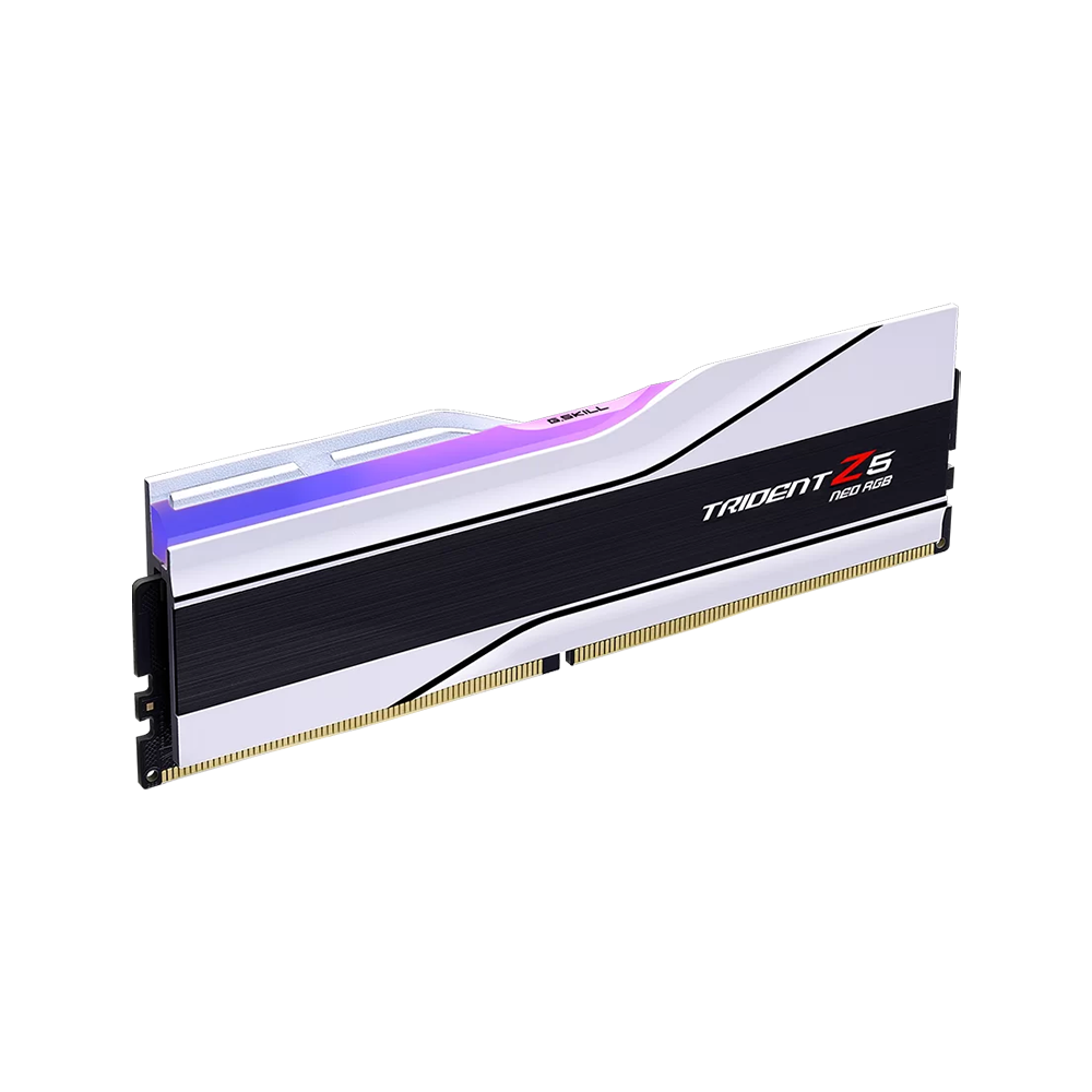 G.Skill Trident Z5 Neo RGB 64GB [2x32GB] 6000mHz DDR5 Desktop Memory - White