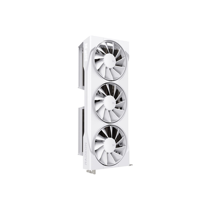 XFX Swift AMD Radeon RX 9070XT White Triple Fan Gaming Edition 16GB GDDR6 Graphic Card