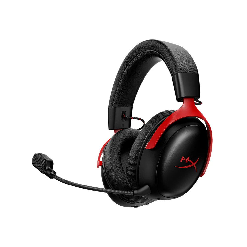 HyperX Cloud III S Wireless Gaming Headset [Black/Black Red]