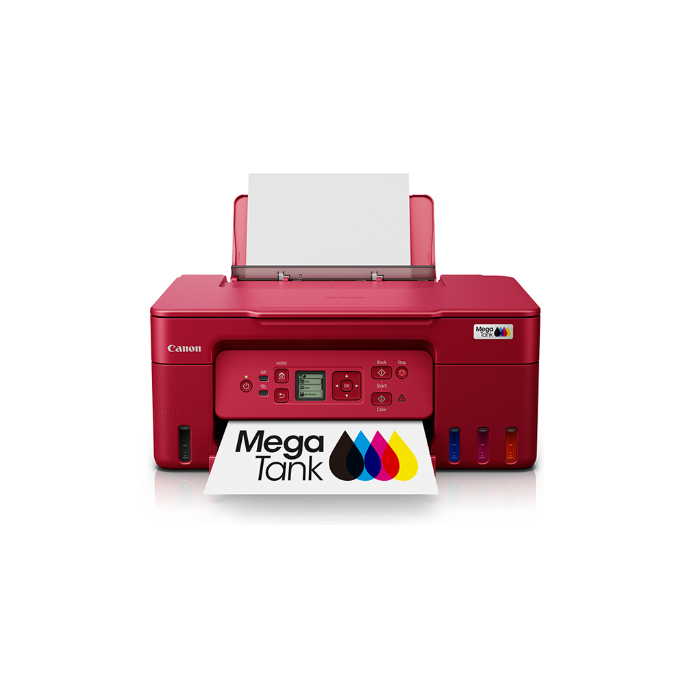 Canon PIXMA G3770 Inkjet Printer [Black/Red]