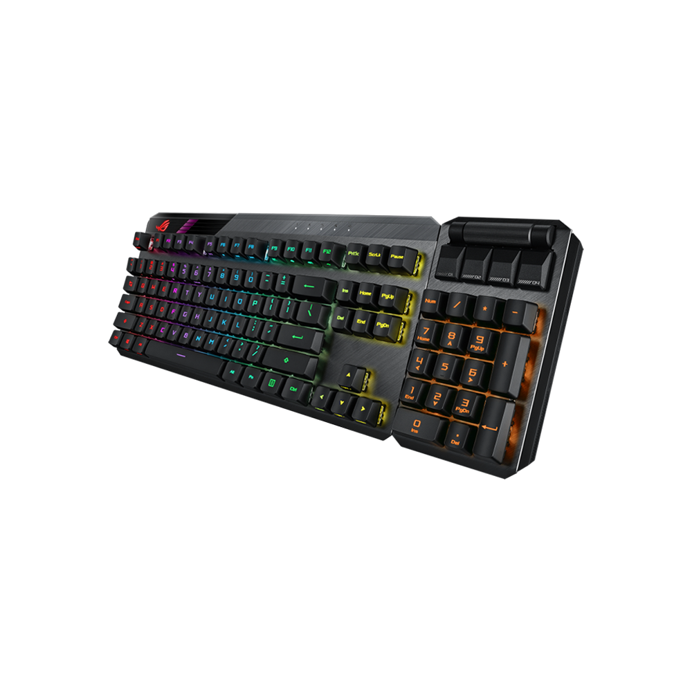 ASUS ROG Claymore II Gaming Keyboard [RX Blue Optical Mechanical Switch/RX Red Optical Mechanical Switch]