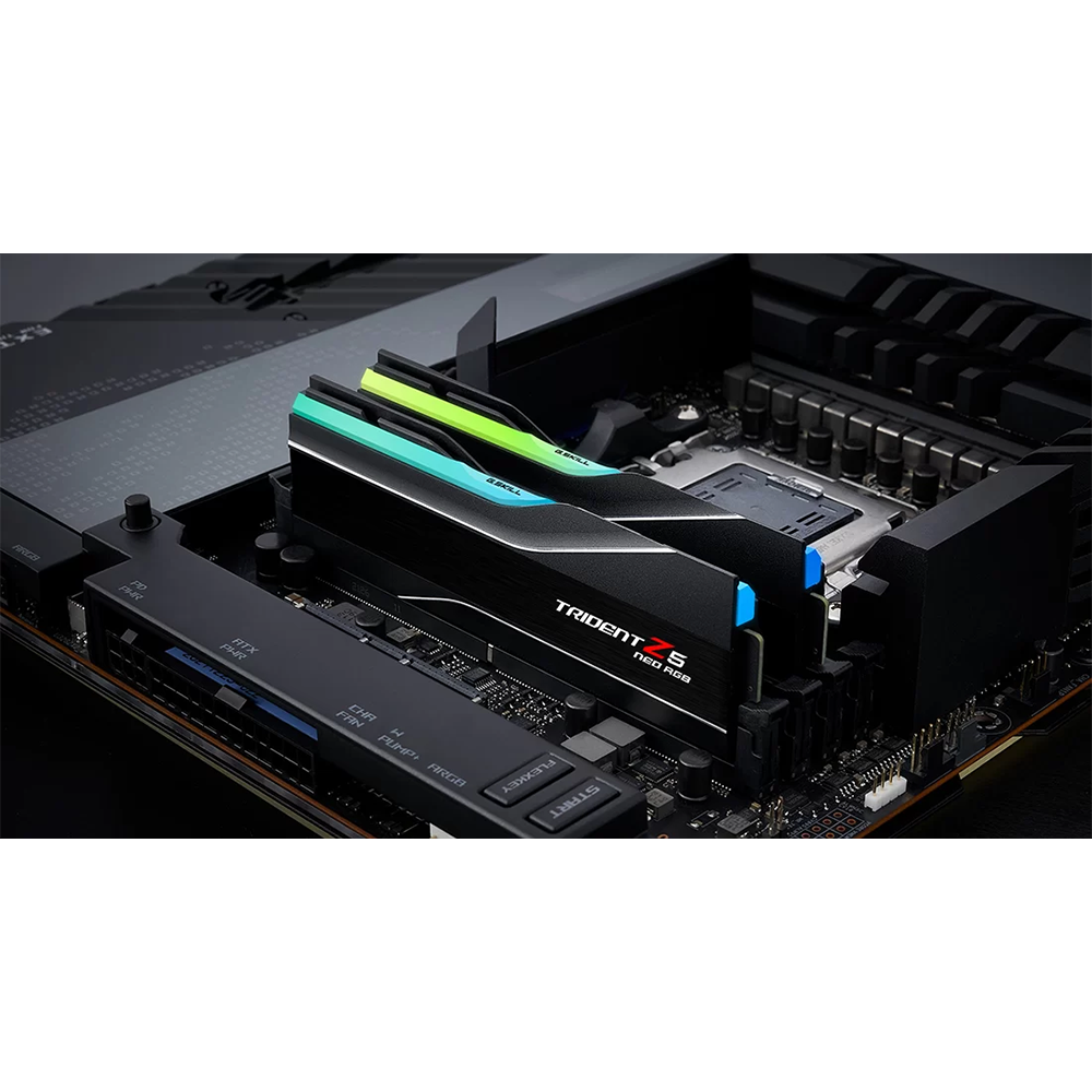 G.Skill Trident Z5 Neo RGB 32GB [16GBx2] 6000mHz DDR5 Desktop Memory - Black