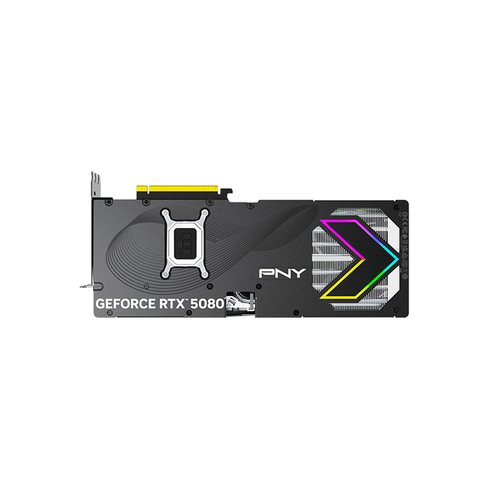 PNY GeForce RTX™ 5080 ARGB EPIC-X RGB™ Overclocked Triple Fan 16GB GDDR7 Graphic Card