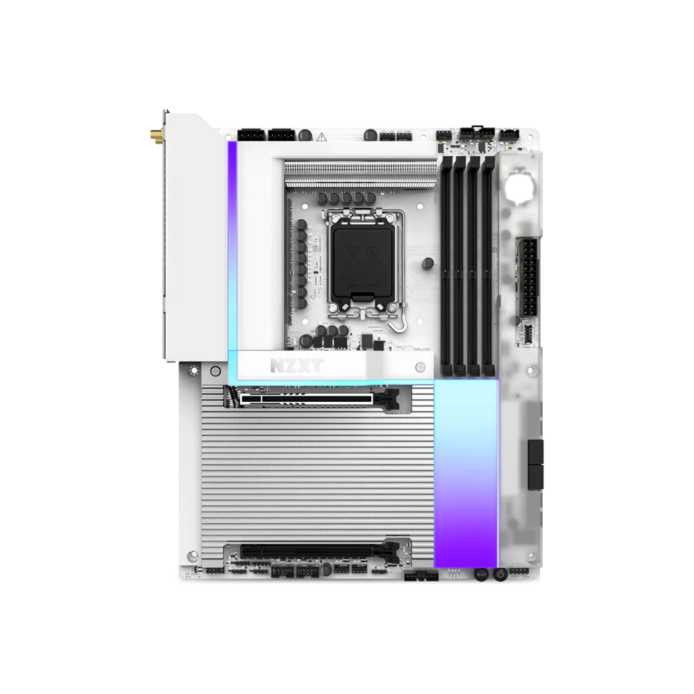 NZXT N9 Z890 LGA 1851 ATX Motherboard - White