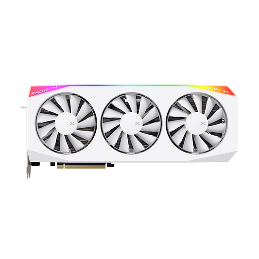 XFX Mercury AMD Radeon RX 9070XT OC White Magnetic Air Edition with RGB 16GB GDDR6 Graphic Card