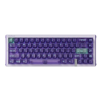 MelGeek REAL67 Magnetic Keyboard [Calcium Gray/Potassium Purple/Sodium White/Silicon Gray]