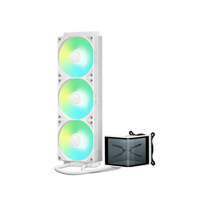 TRYX PANORAMA SE ARGB 360mm Rotatable AMOLED Screen Liquid Cooler [Black/White]